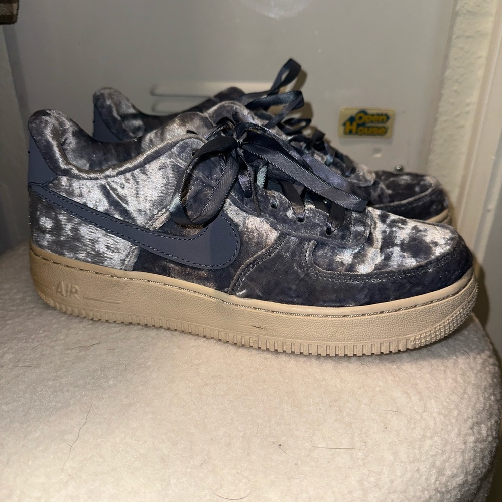 Gray and Tan Sneakers